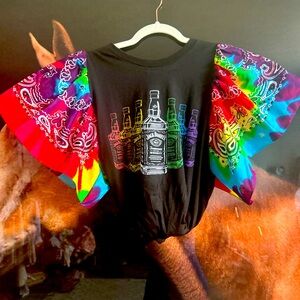 Custom pride Jack Daniels shirt! Rainbow 🌈